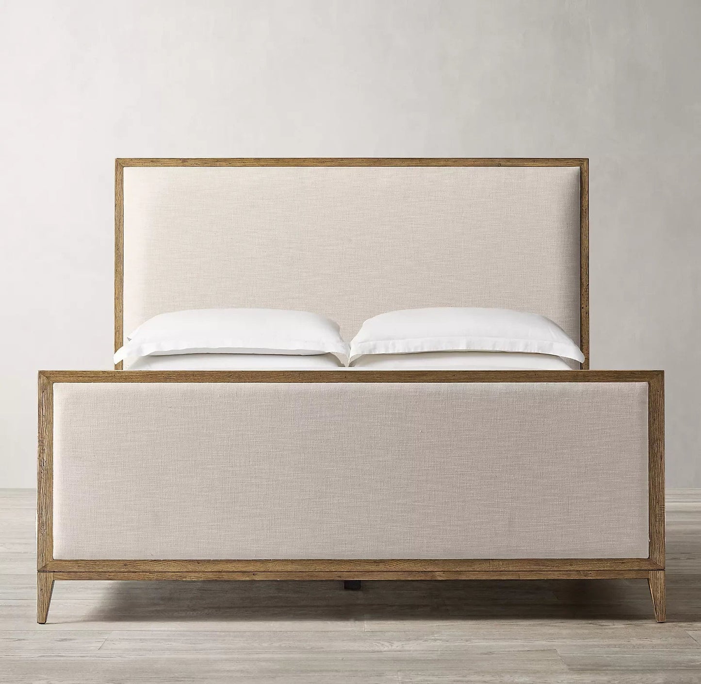 Shelter Bed – Sculptural Wing Design in Solid Oak Modern | 1600681155056