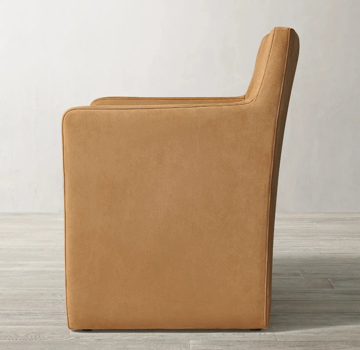 Dining Armchair – Sculptural Statement Piece in Matia Leather by Christophe Delcourt