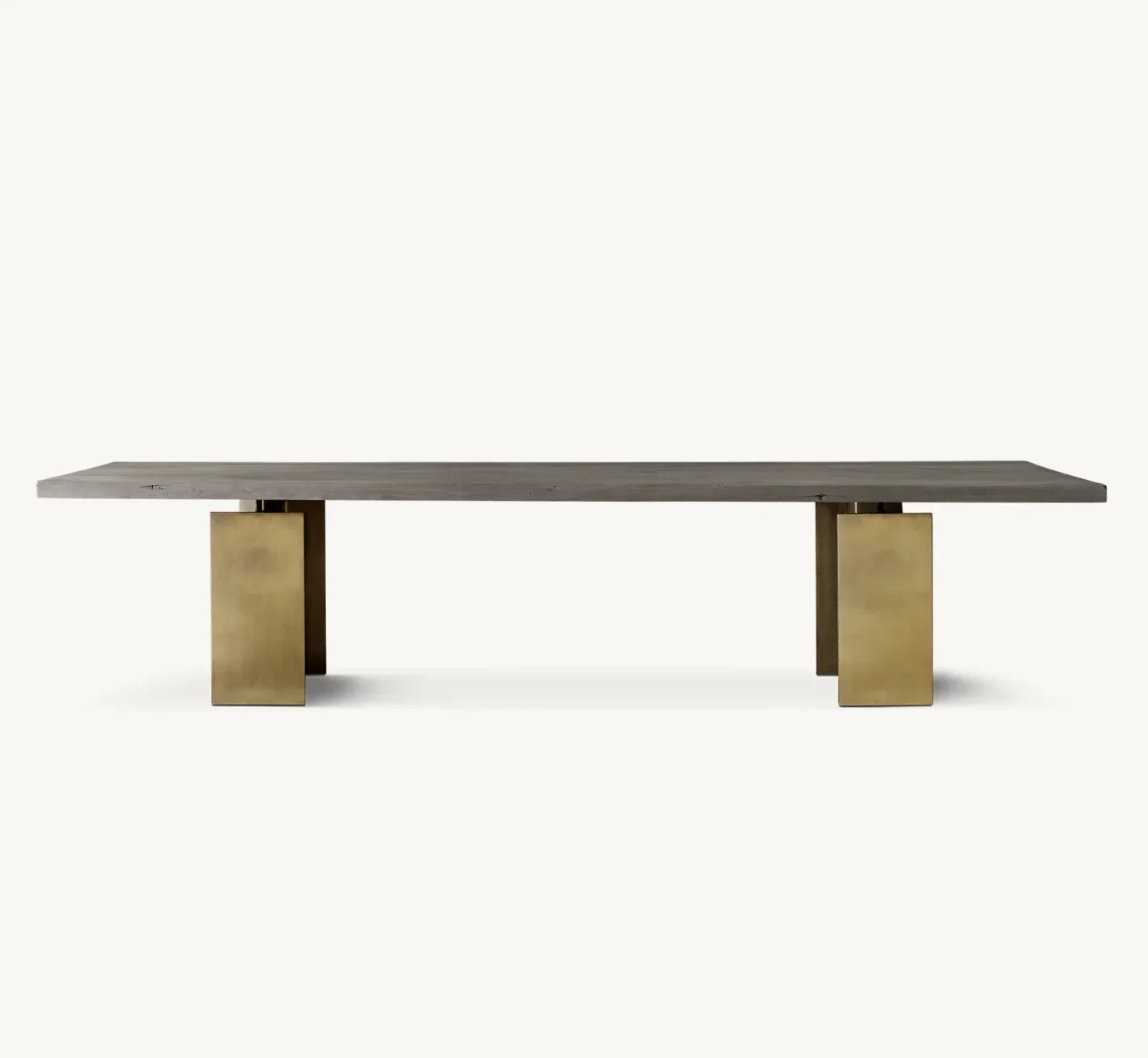Sassanid Dining Table – Sculptural Minimalist French Oak Statement Piece