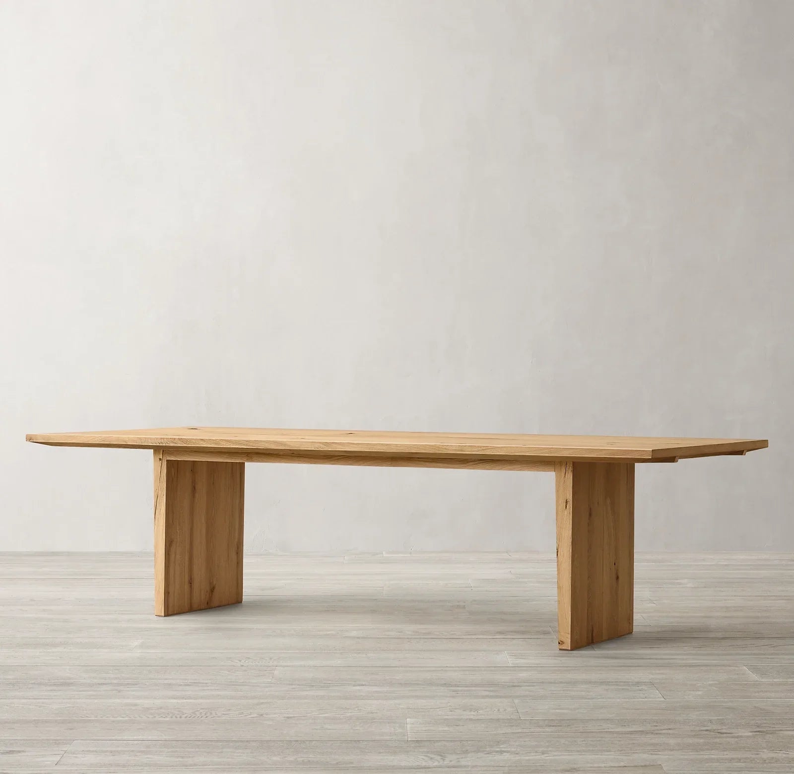 Wyeth Floating Extension Dining Table – Natural White Oak Contemporary Statement Piece