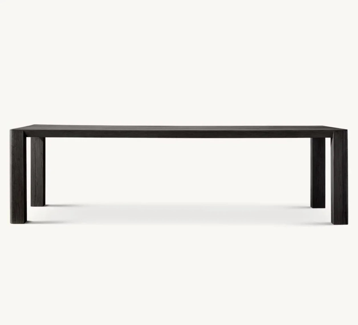 Dining Table French Oak Grain Rectangular Contemporary Design
