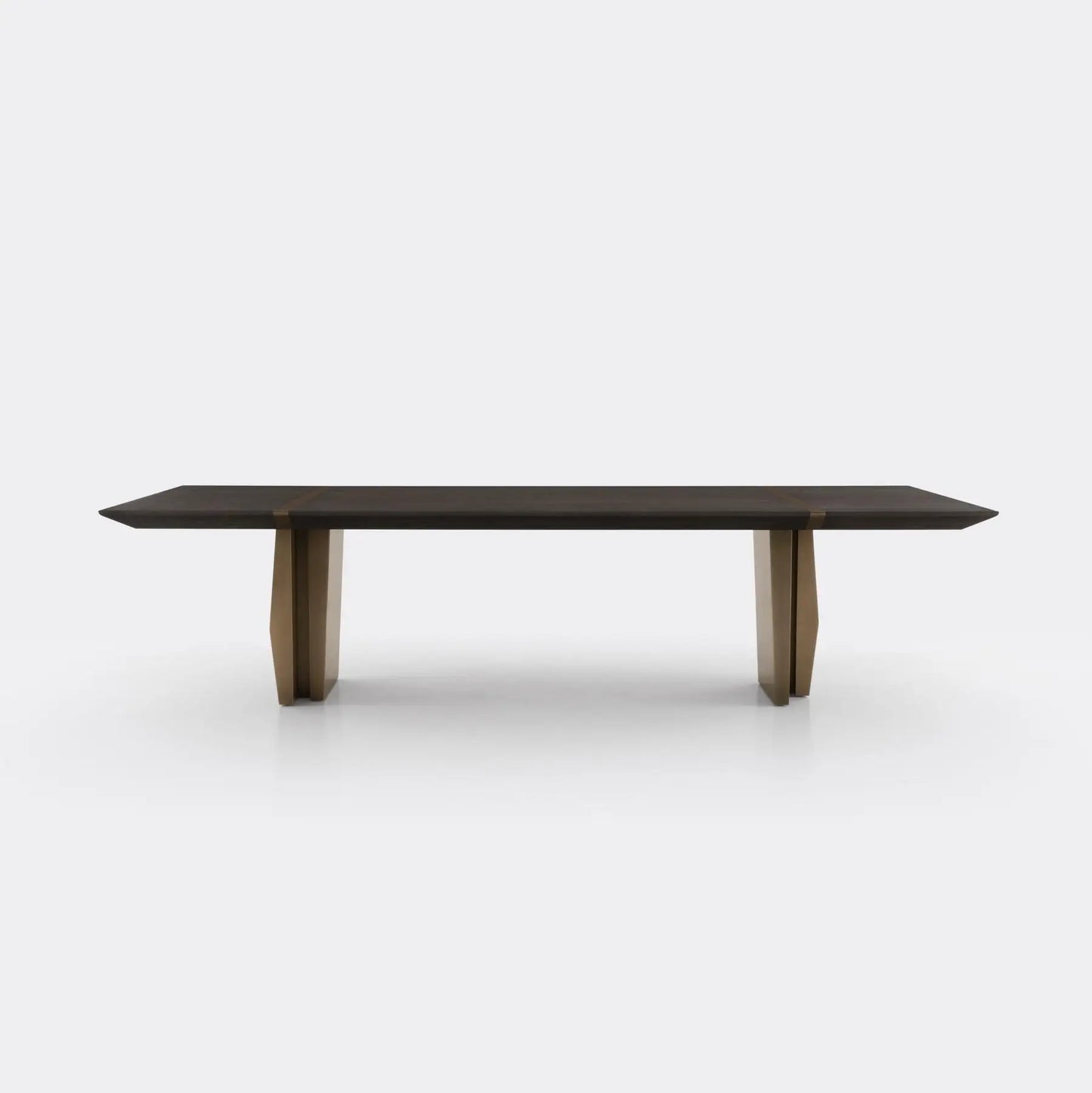 Dining Table Neoclassical 108" – Polished Stone Statement Piece | 650-690