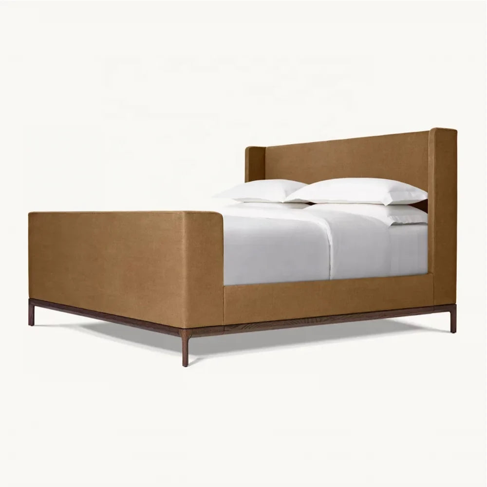 Padua Upholstered Shelter Bed – Modern Italian Design | 1601035339864