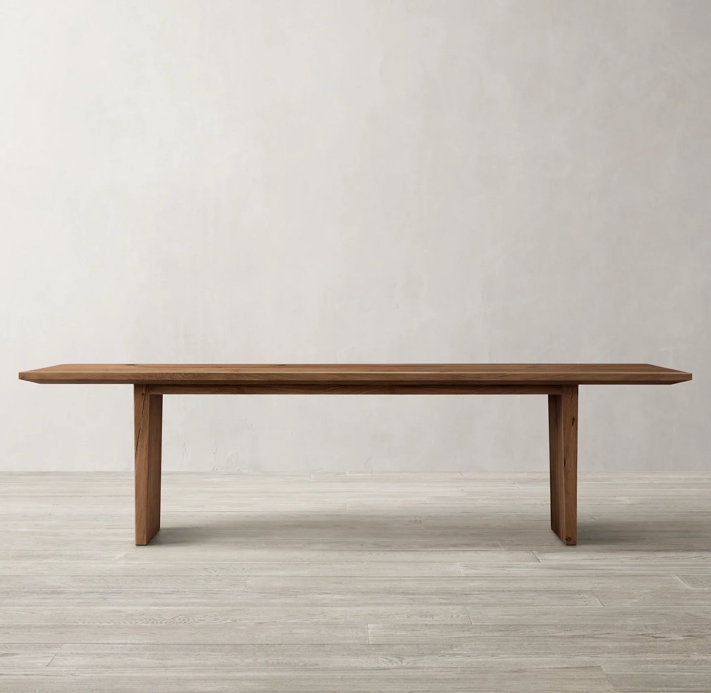 Wyeth Floating Extension Dining Table – Natural White Oak Contemporary Statement Piece