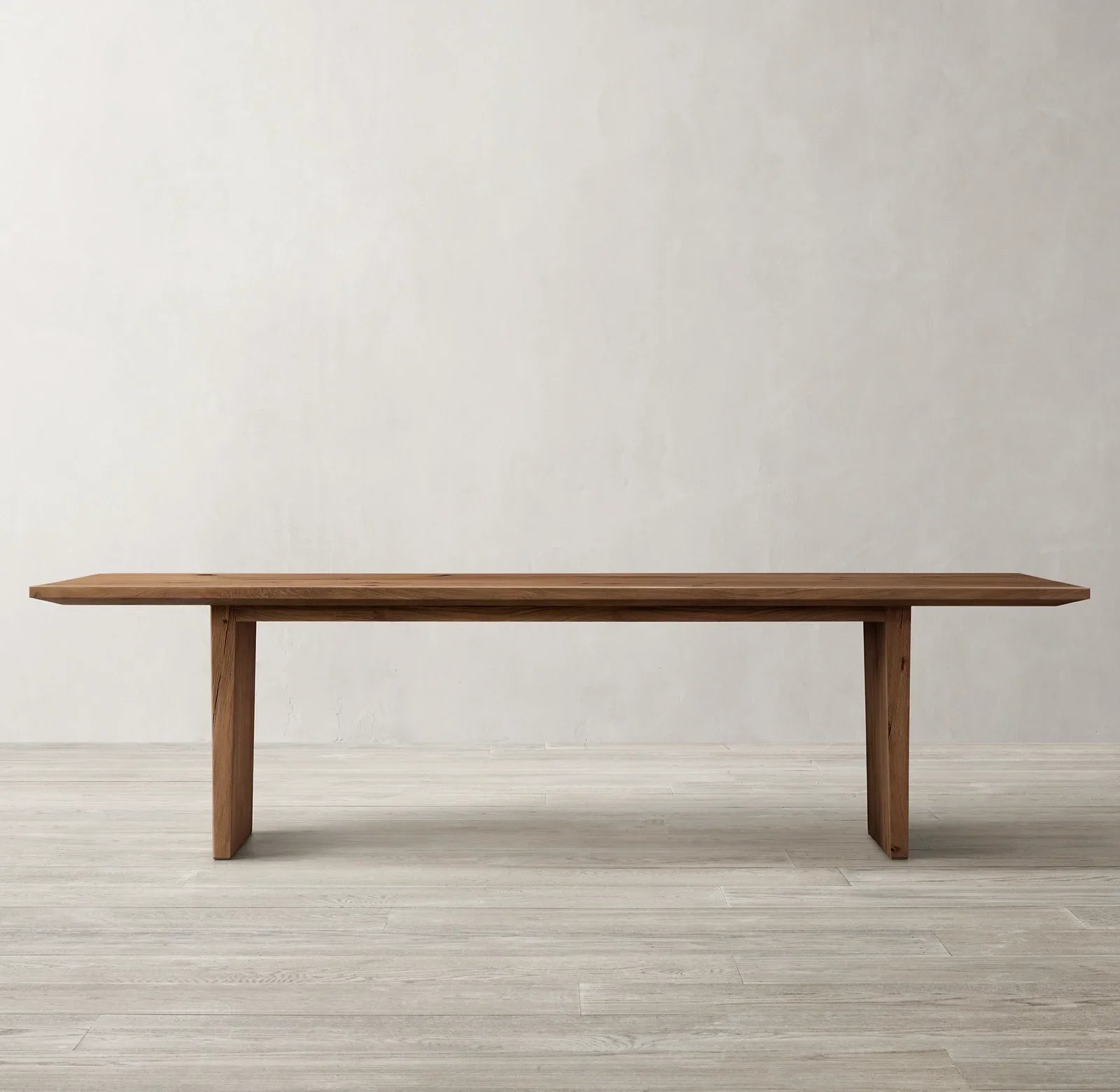 Wyeth Floating Extension Dining Table – Natural White Oak Contemporary Statement Piece