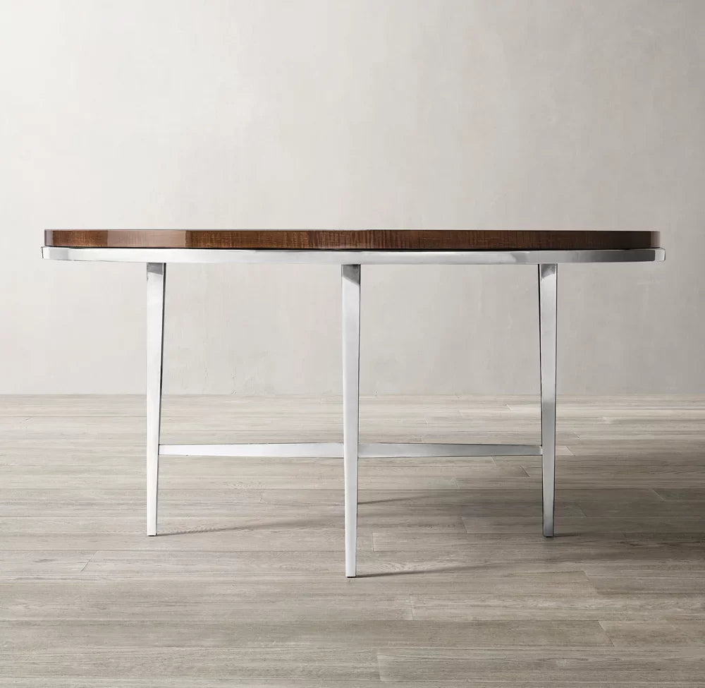 Round Dining Table Minimalist Form – Lacquered Finish | 1600866028738