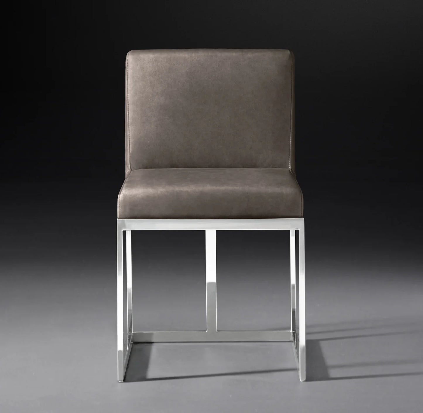 Wexler Midcentury Dining Chair – Solid Oak and Berkshire Leather Statement Piece | 1600790549602