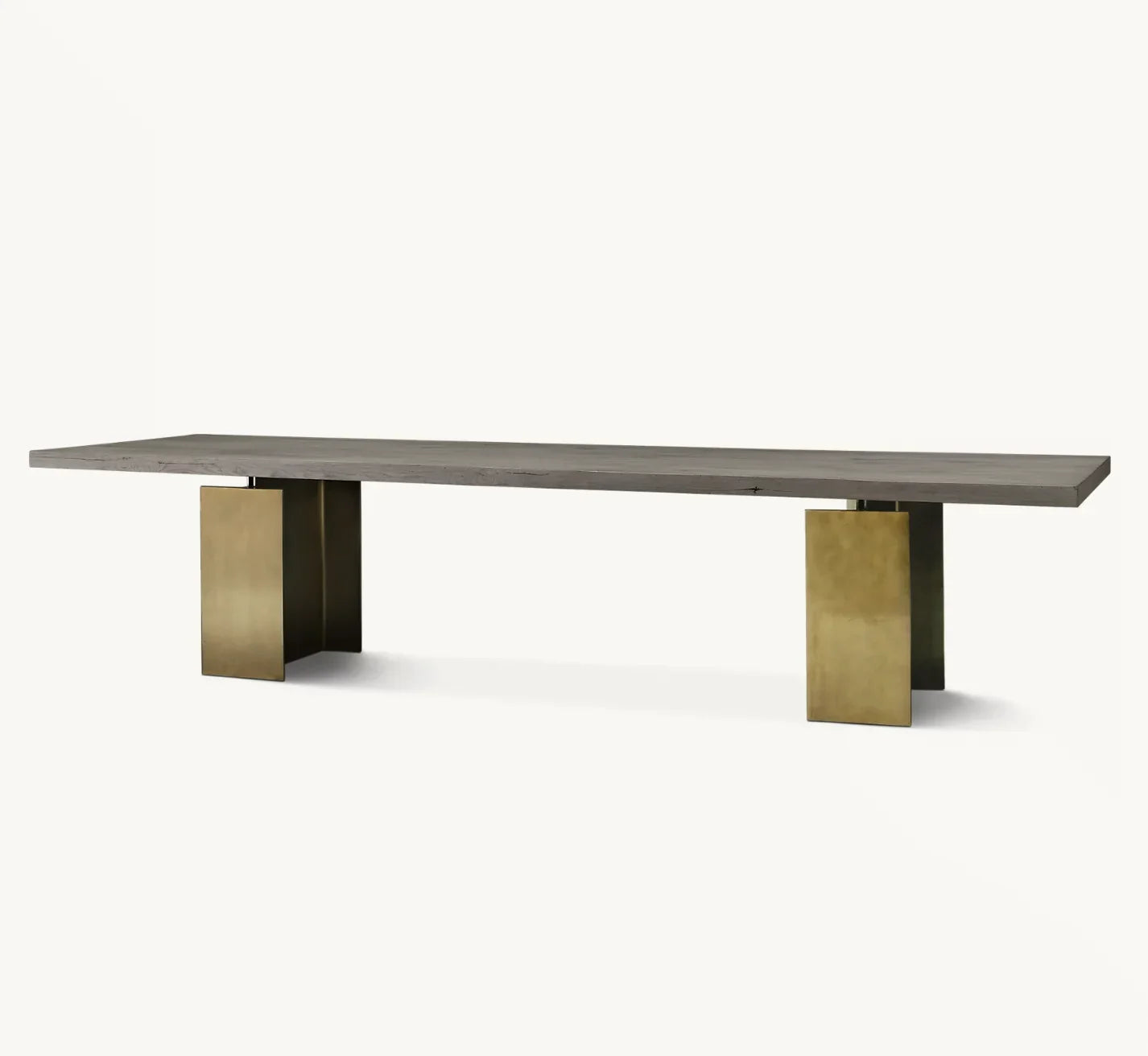 Sassanid Dining Table – Sculptural Minimalist French Oak Statement Piece