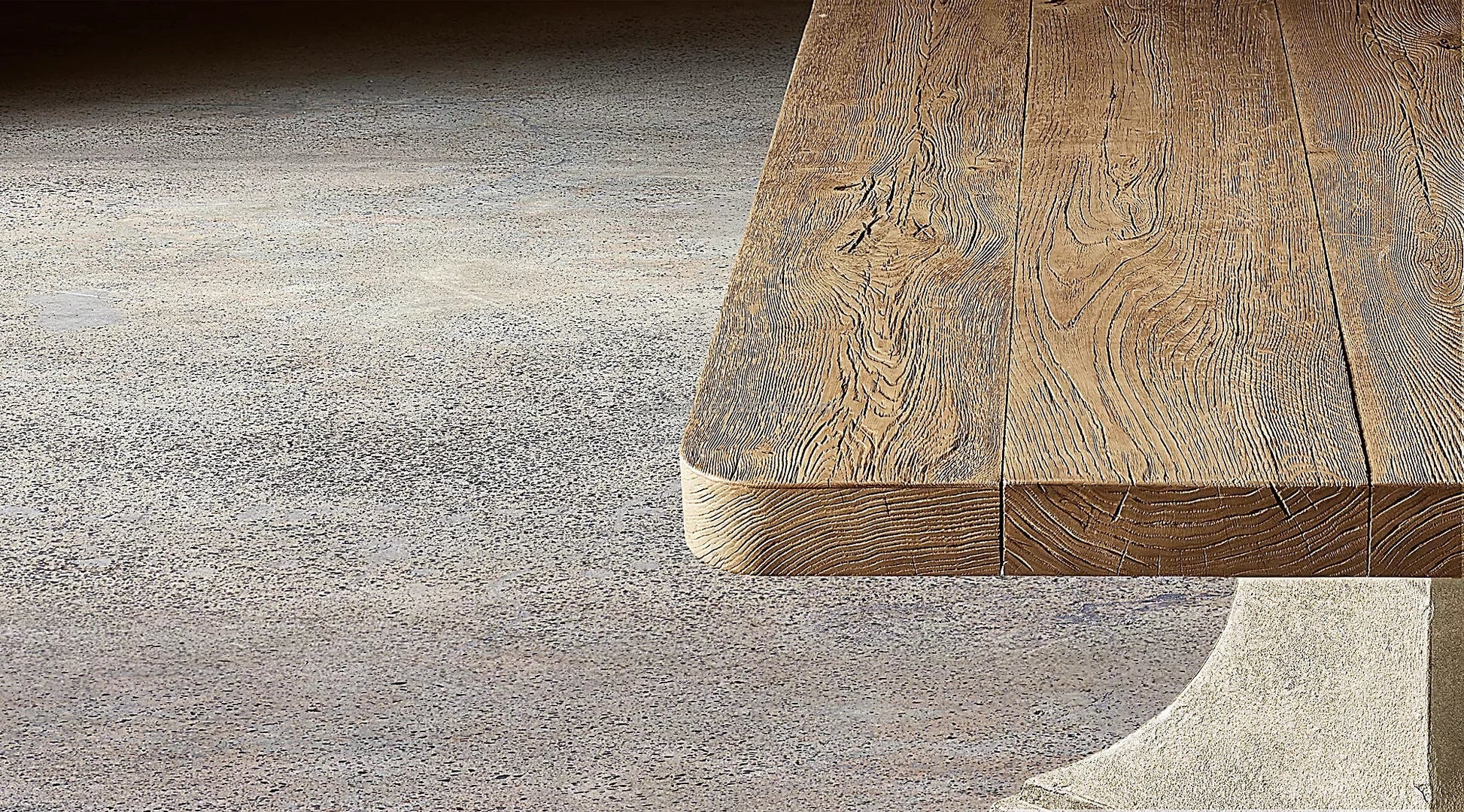 Dining Table Diamond – Solid Wood & Forged Brass European Designer Contemporary