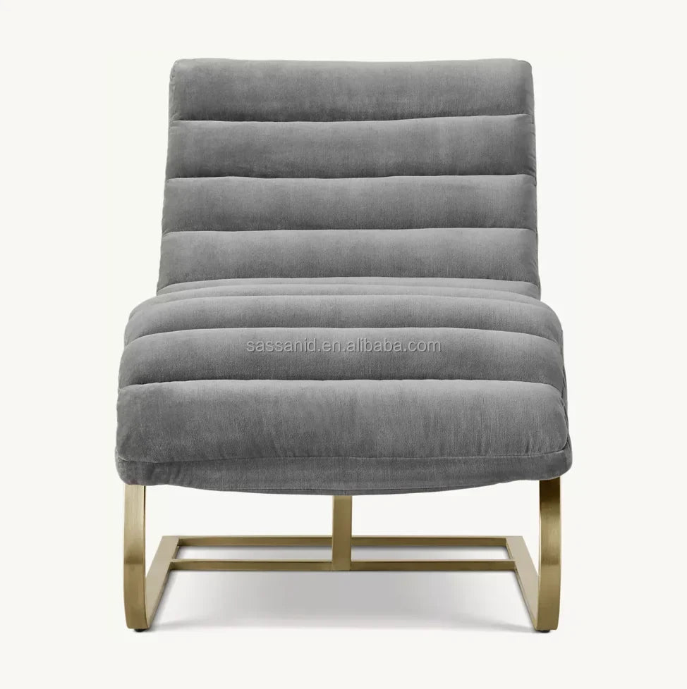 Oviedo Midcentury Inspired Chair – Solid Oak & Brushed Brass Statement Piece