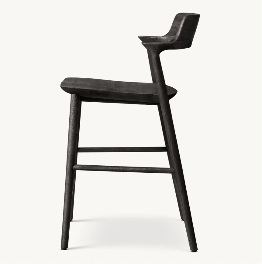Bar Stool – Iconic Danish Design Solid Oak Oskar Modern Furniture