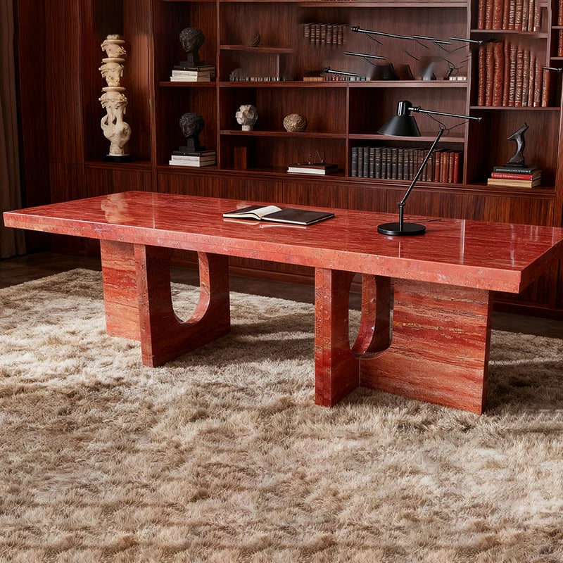 Luxury Marble Coffee Table Modern Italian Style for Villa
