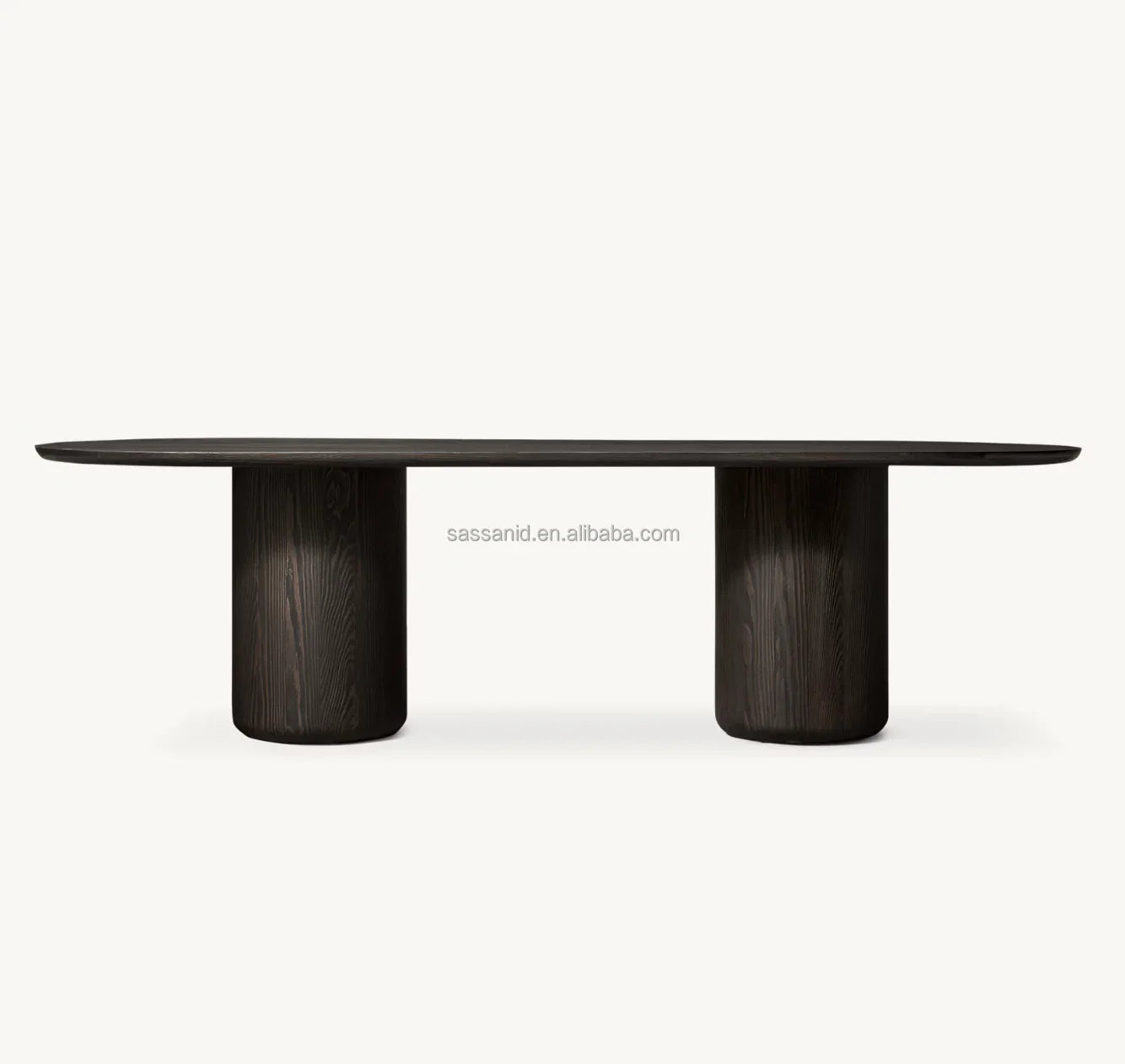 Ciro Dining Table – Mid-Century European Fir Designer Piece by Harry Worth