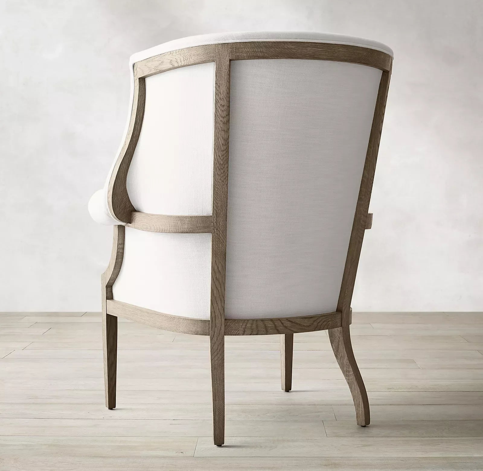 Jules Wingback Armchair – Minimalist Linen – Statement Piece | 1600375967977