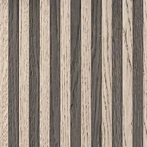 Round Dining Table with Reeded Base in Reclaimed Oak – Contemporary | 1600944309439