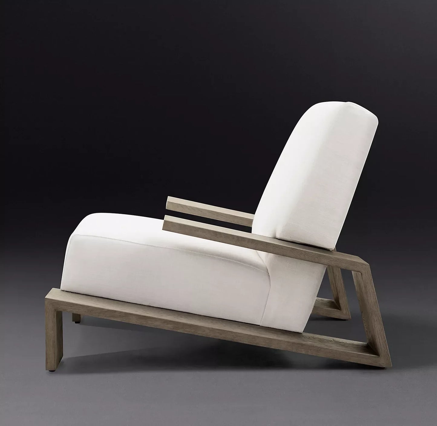 Cassel Lounge Chair – Mid-Century Minimalist Design in Brushed Oak | 1600480134312