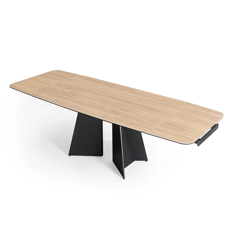Luxury XT4126 Sintered Stone Extendable Dining Table Modern Italian Style for Villa