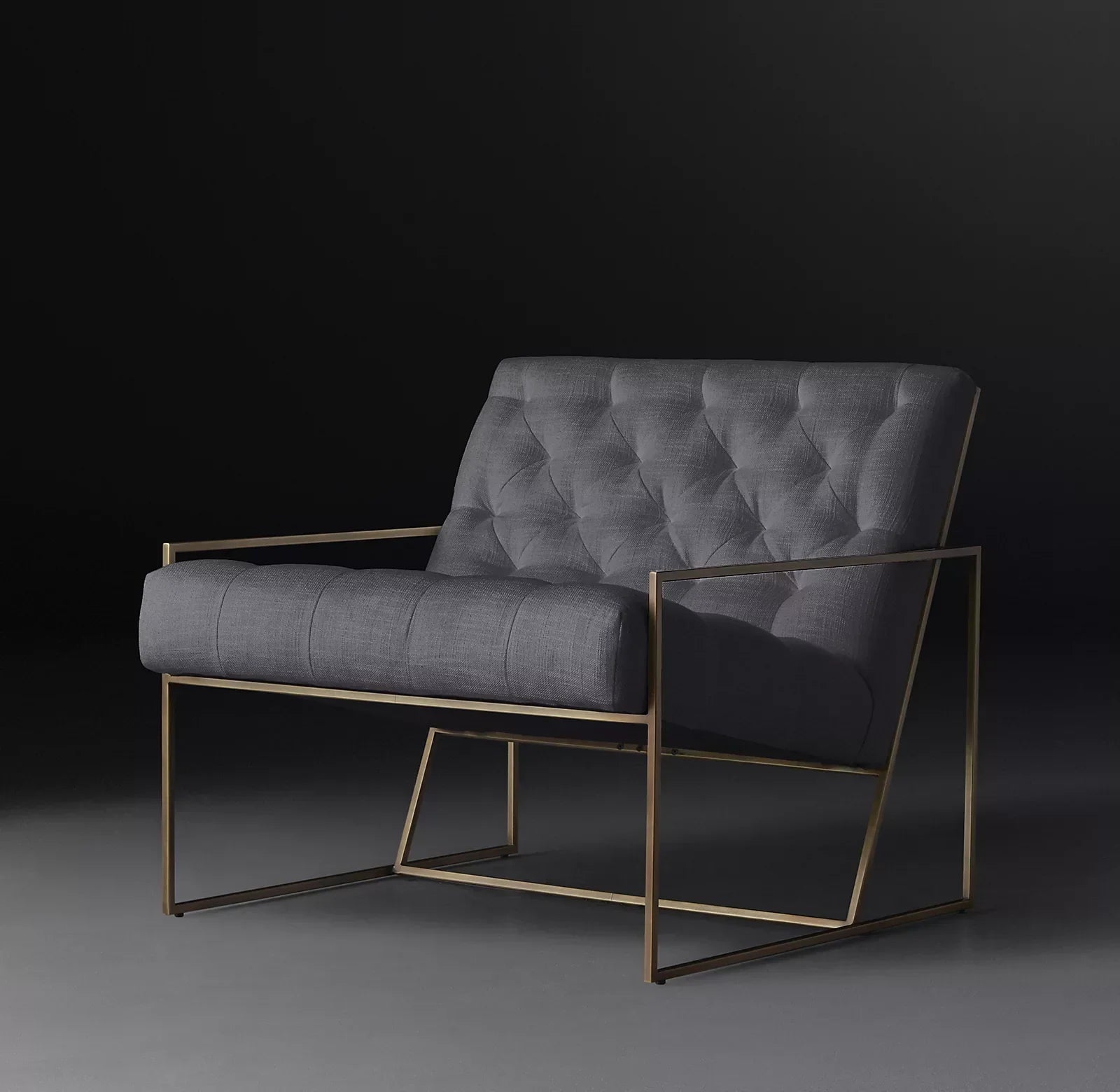 Marsden Tufted Accent Chair – Modern Velvet Upholstered Statement Piece
