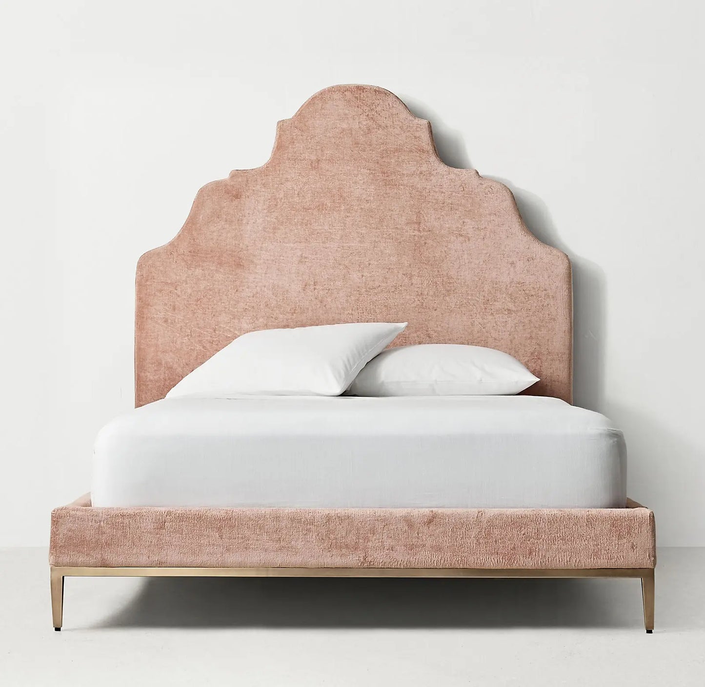 Upholstered Platform Bed – Tufted Velvet Modern Luxury by Re Home