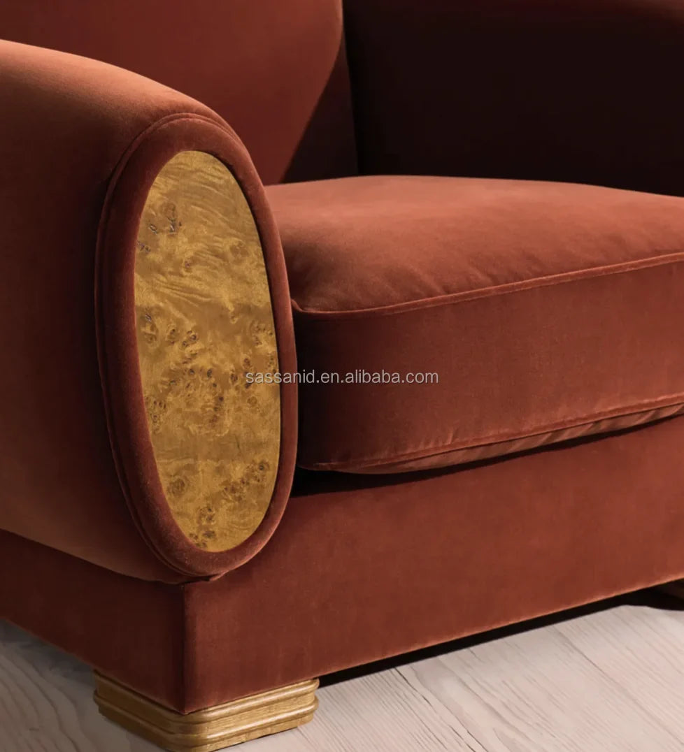 Club Chair – Modern British Luxury Performance Fabric Aubin Contemporary Design