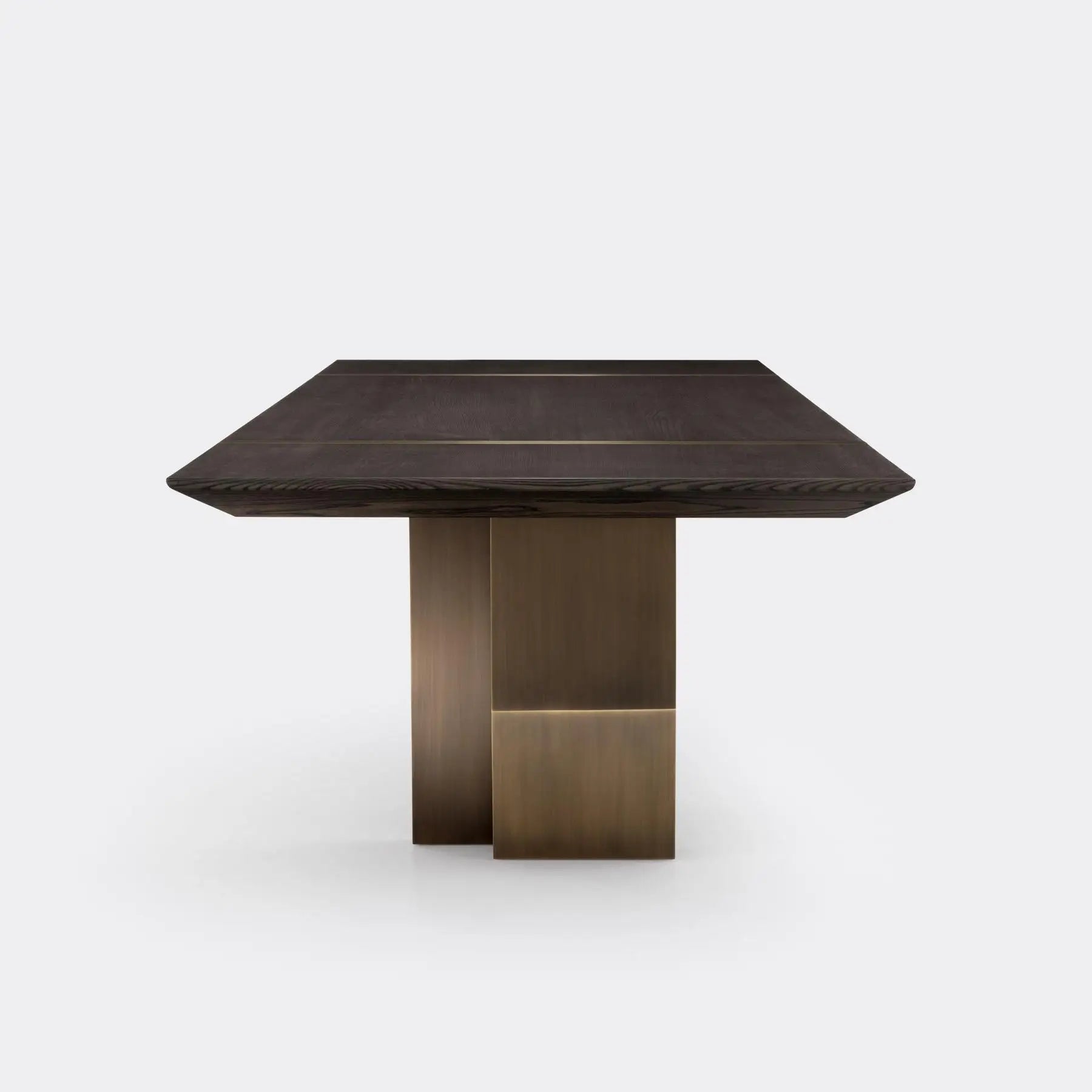 Dining Table Neoclassical 108" – Polished Stone Statement Piece | 650-690