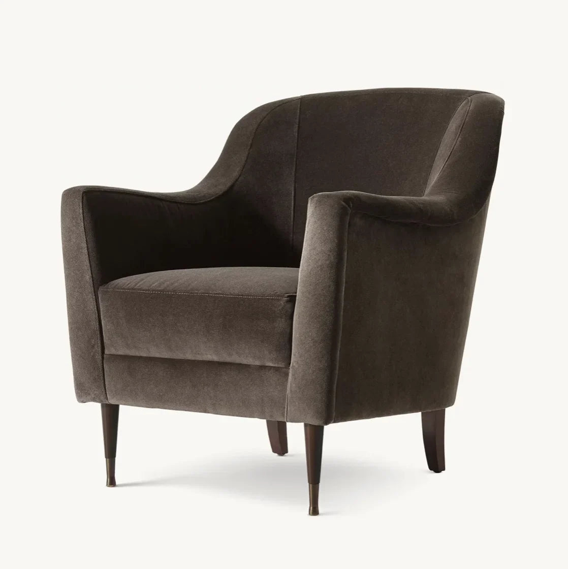 Rivelli Velvet Chair – Midcentury Italian Design Statement Piece