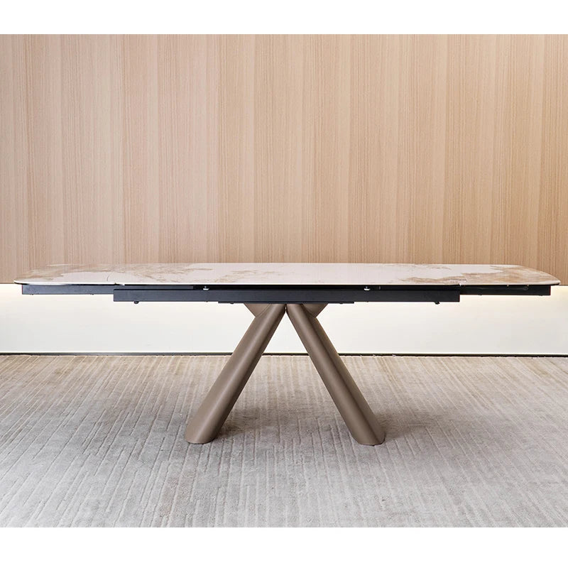 Luxury 1601623894451 Ceramic Extendable Dining Table Modern Italian Style for Villa