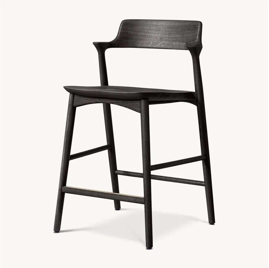 Bar Stool – Iconic Danish Design Solid Oak Oskar Modern Furniture