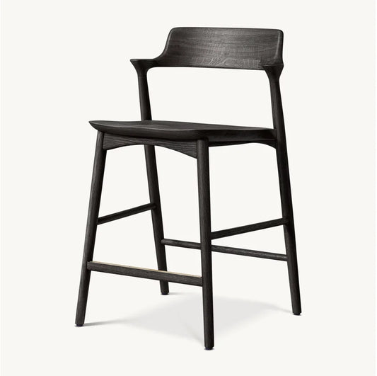 Bar Stool – Iconic Danish Design Solid Oak Oskar Modern Furniture
