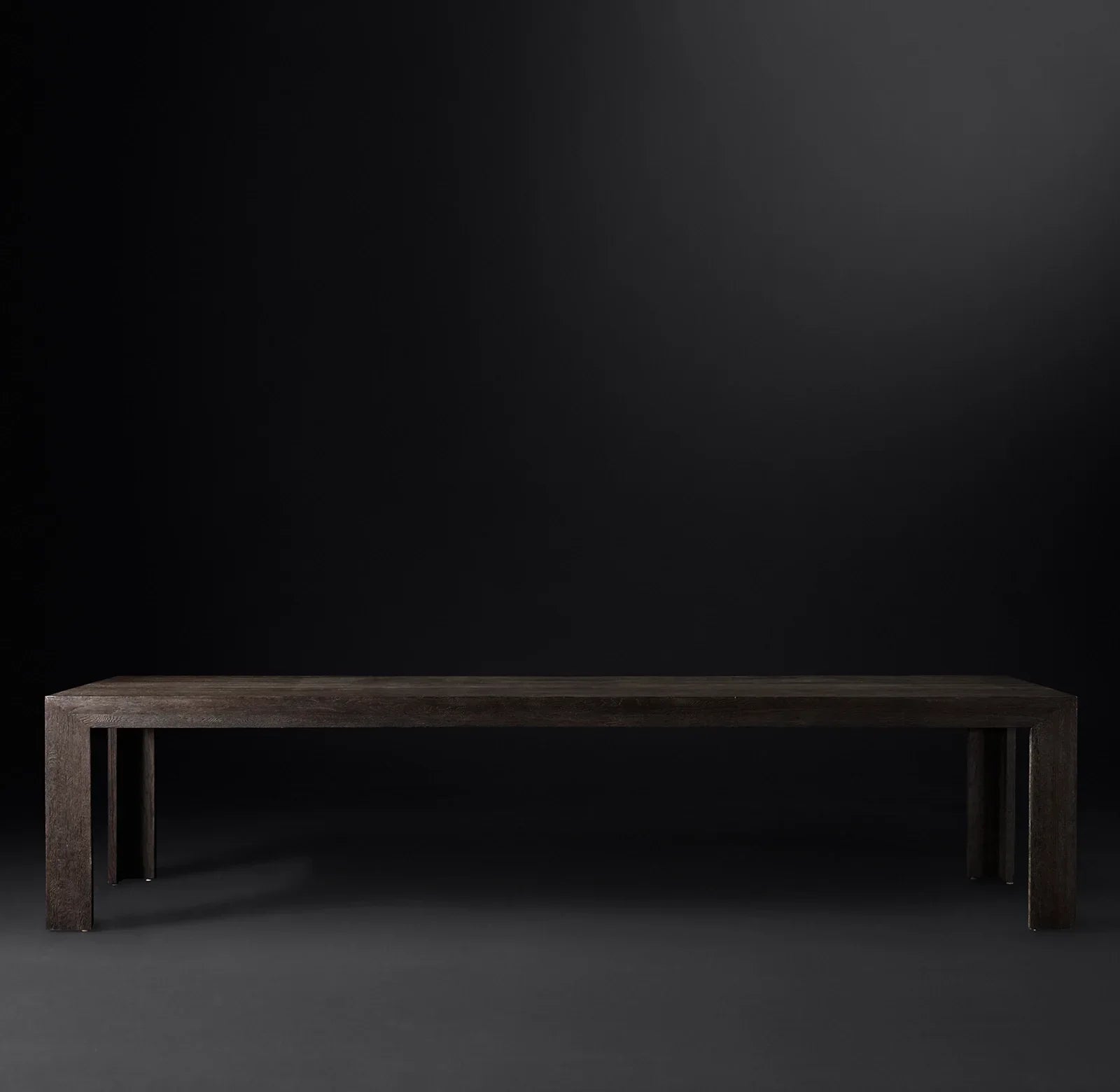 Rectangular Dining Table – Postmodern Solid Oak – Re Home Designer Statement Piece