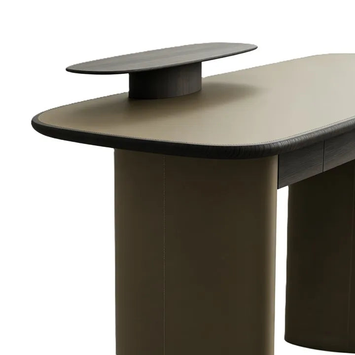 Modern Minimalist Solid Wood Executive Desk