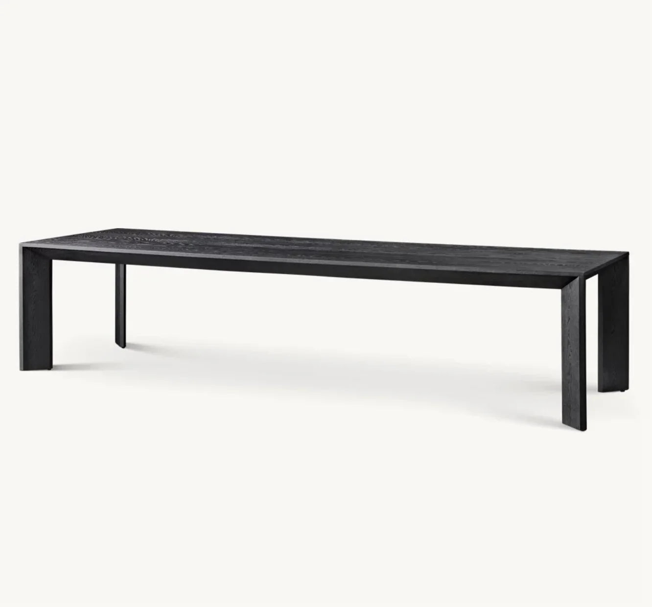 Arles Extendable Rectangular Dining Table – Solid Oak Brushed Statement Piece