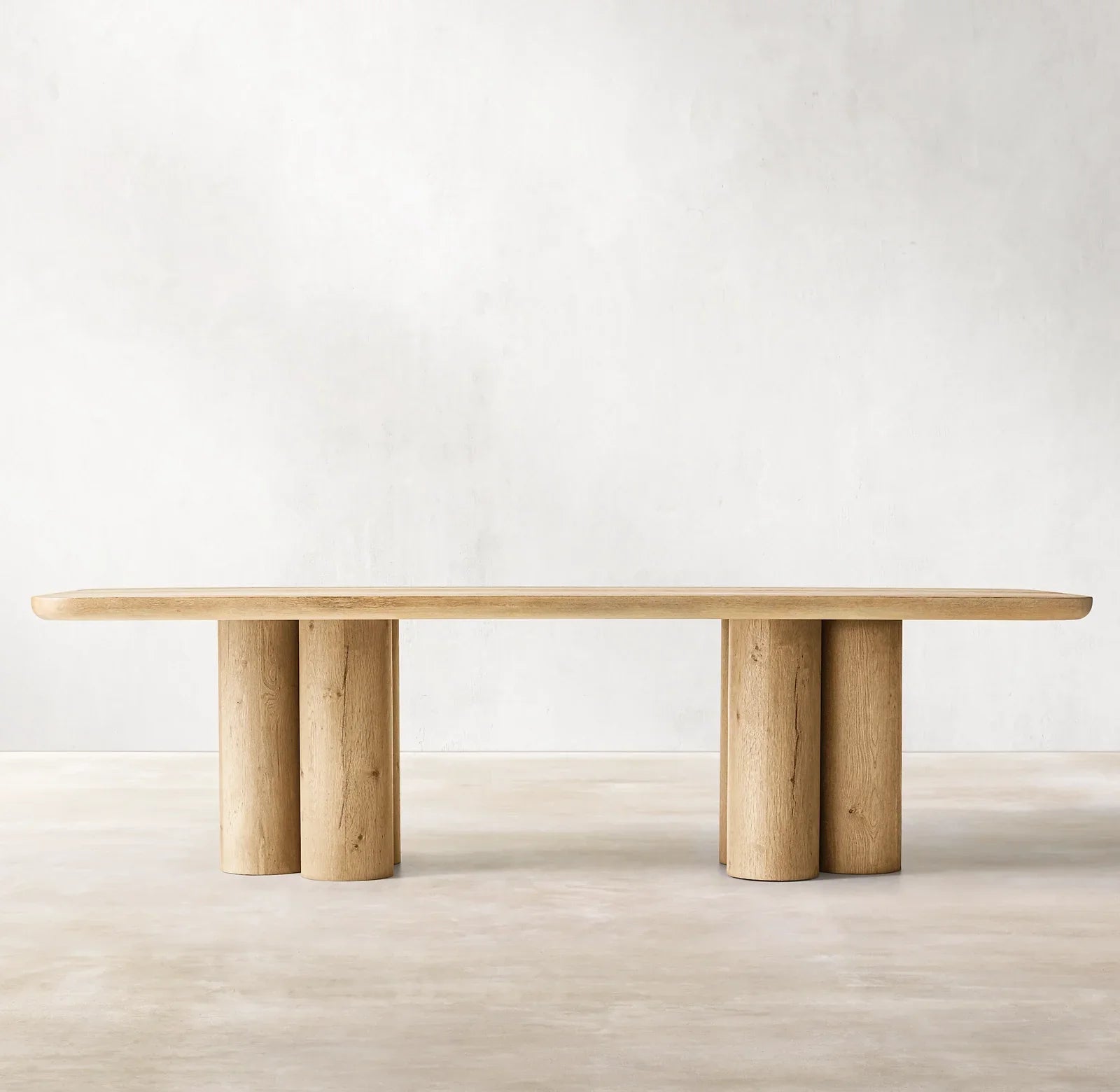 Mid-Century Design Luxury Dining Table – Solid Oak Rectangular Statement Piece