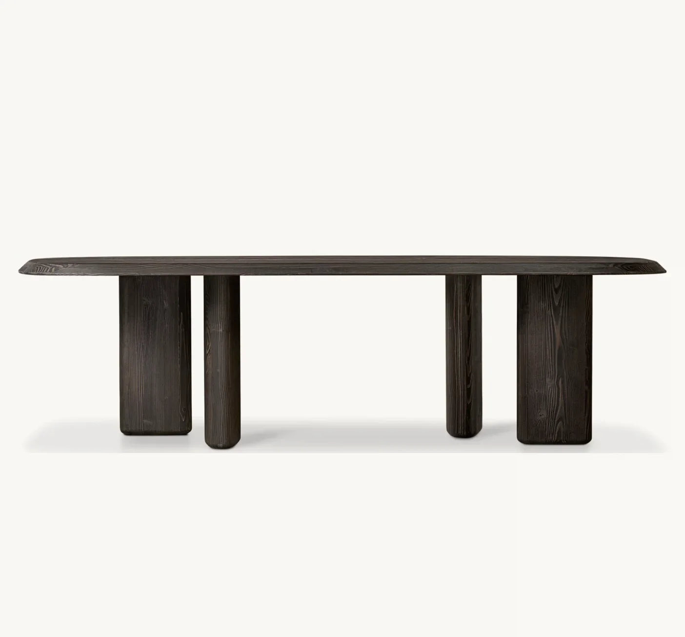 Contemporary Rectangular Dining Table – Douglas Fir Minimalist Statement Piece