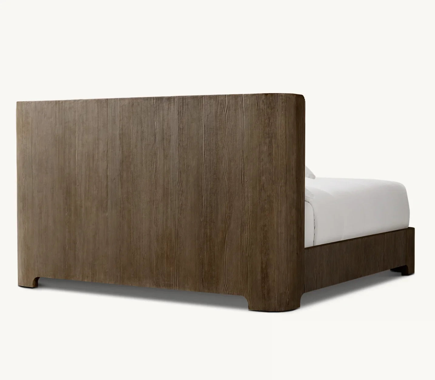 Shelter Platform Bed – Douglas Fir & Fabric Contemporary Statement Piece