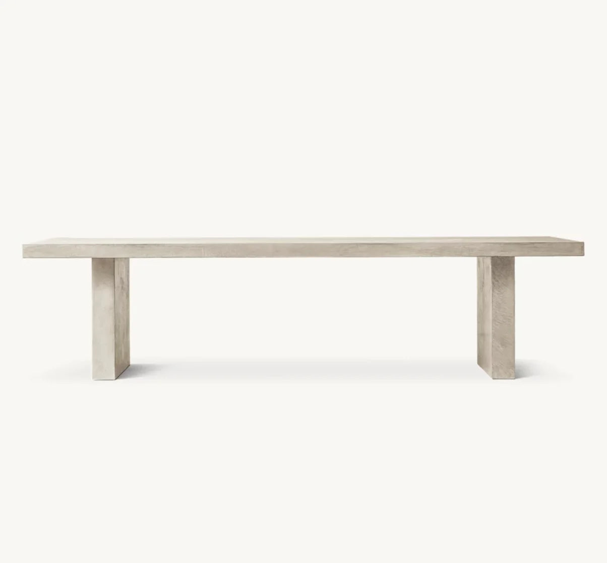 Cabrera Rectangular Dining Table – Modern Industrial Concrete Statement Piece