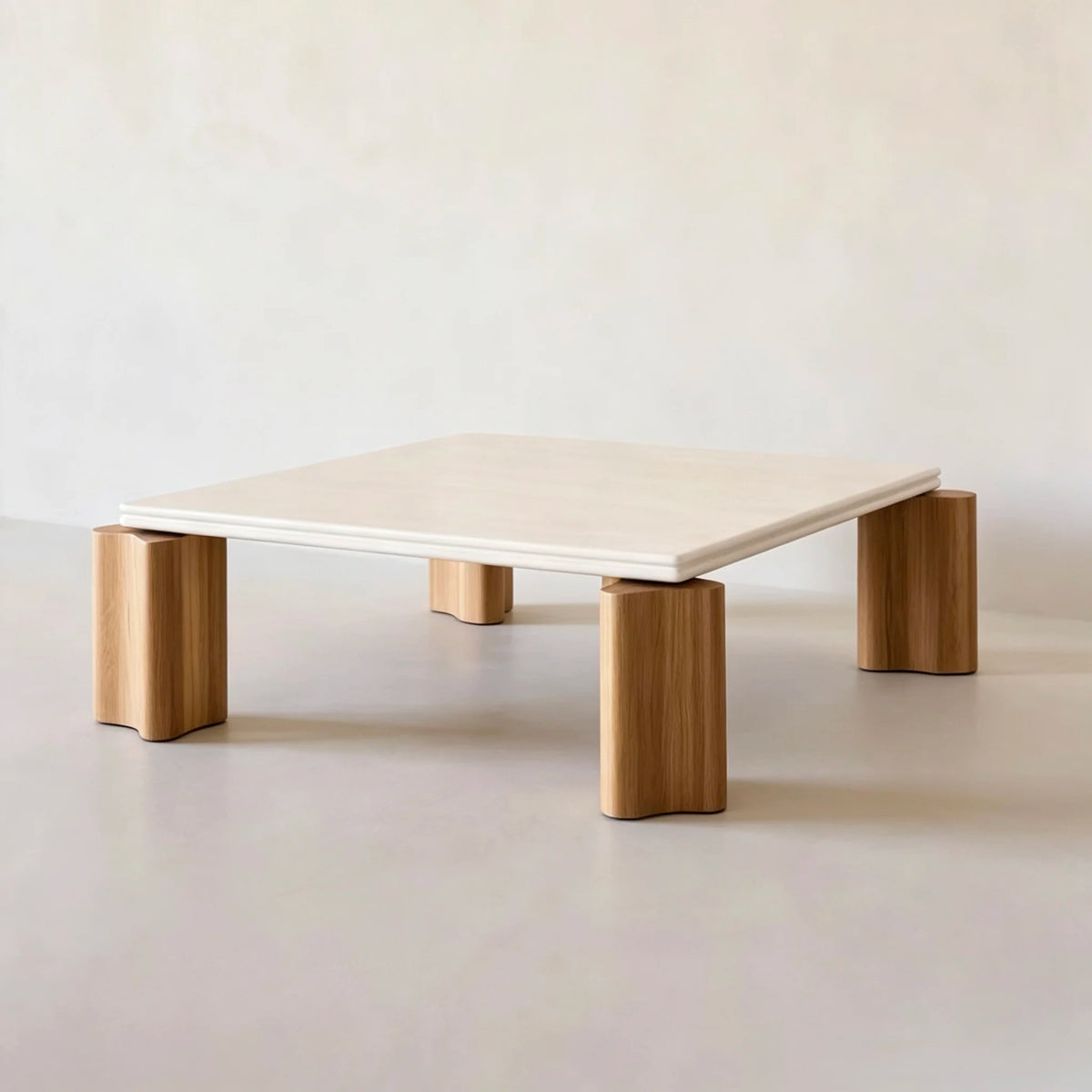 Luxury Marble Coffee Table Modern Italian Style for Villa