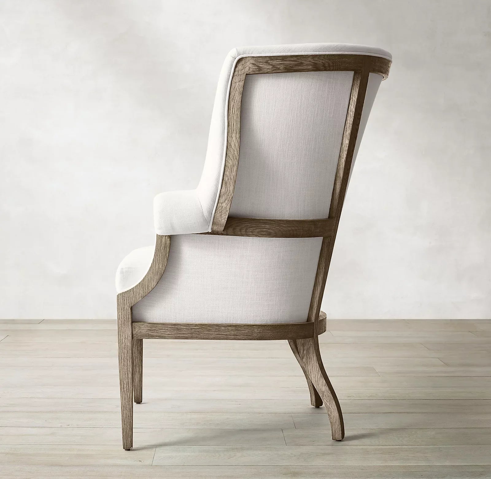 Jules Wingback Armchair – Minimalist Linen – Statement Piece | 1600375967977