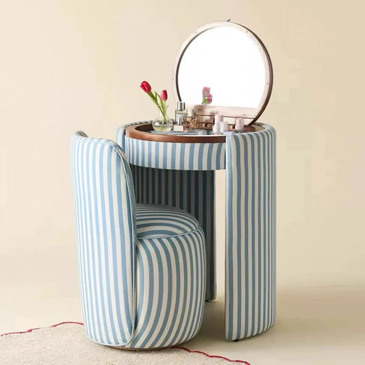 Flip-Top Dresser with Mirror – Solid Pine Rustic Statement Piece | K-6
