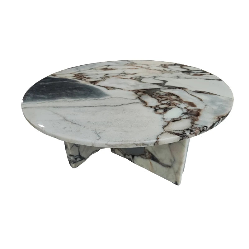 Luxury Marble Coffee Table Modern Italian Style for Villa