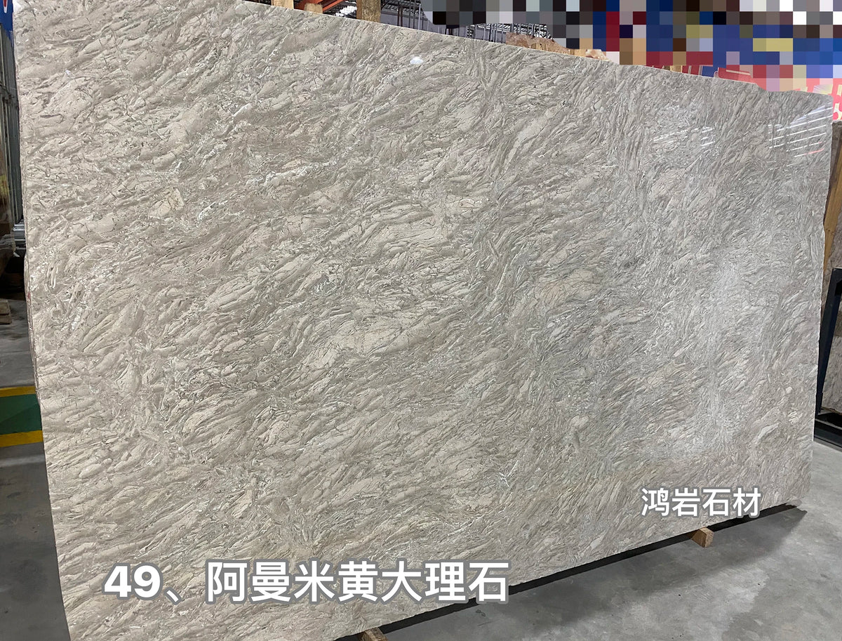 Luxury Round Natural Marble Coffee Table Modern Italian Style for Villa