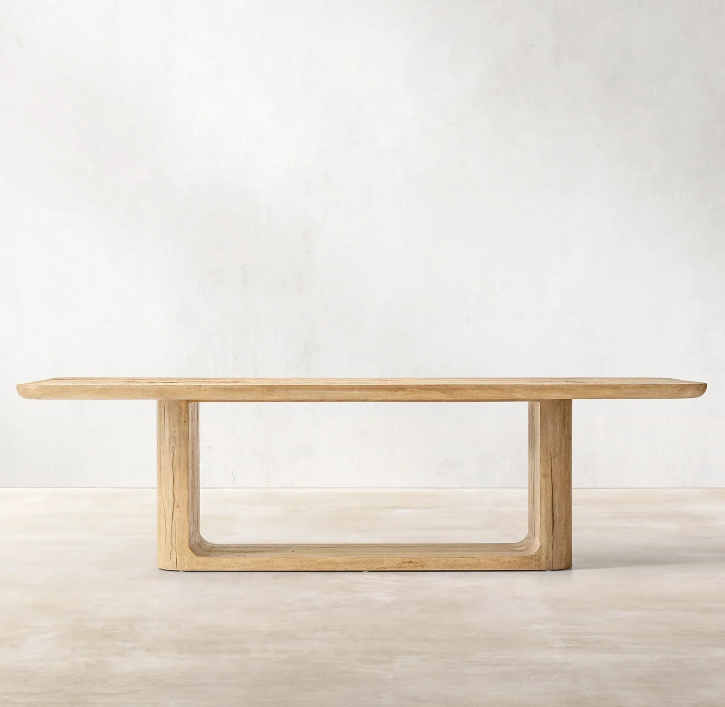 Osloo Rectangular Dining Table – Mid-Century Solid Oak Statement Piece