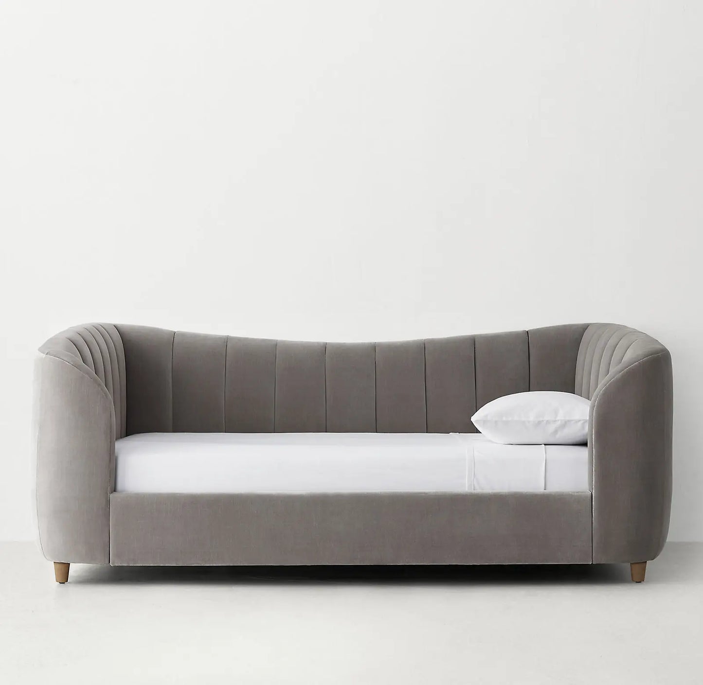 Modern Upholstered Daybed – Tufted Platform Velvet Statement Piece