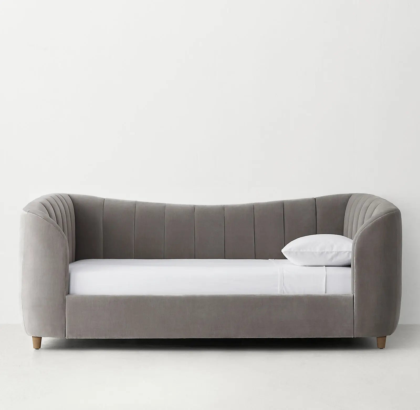 Modern Upholstered Daybed – Tufted Platform Velvet Statement Piece