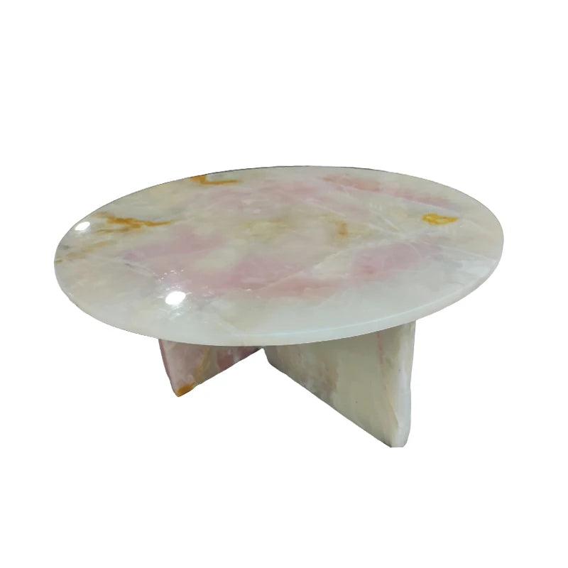 Luxury Marble Coffee Table Modern Italian Style for Villa