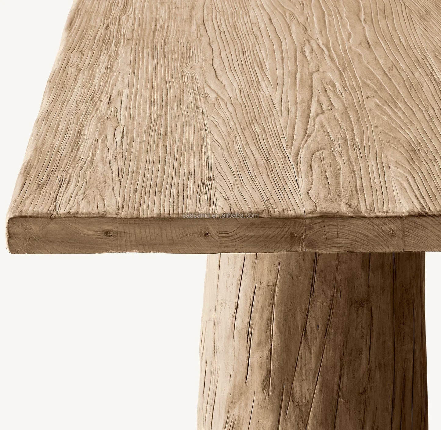 Dining Table – Zuma – Reclaimed Elm – Contemporary Design | 1601387824919