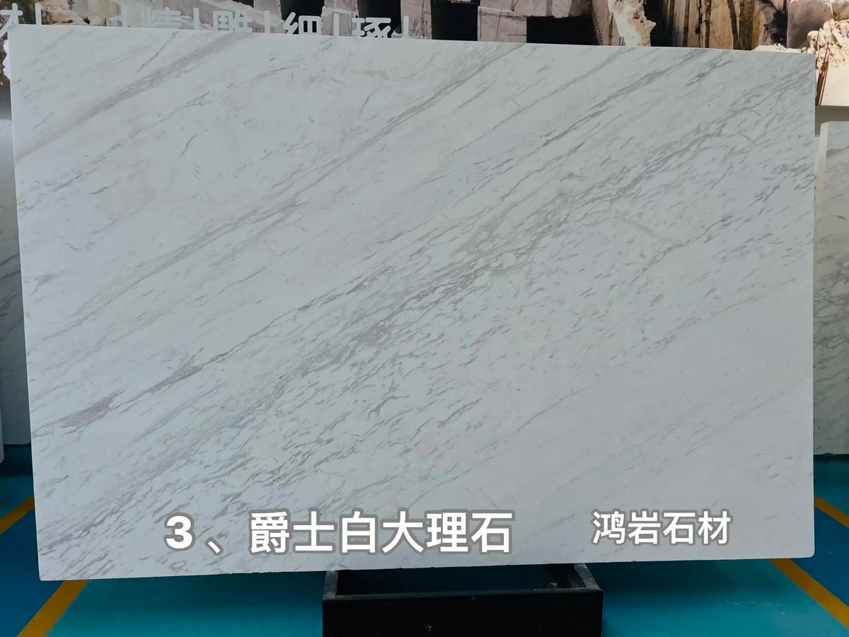 Luxury Oval Natural Marble Coffee Table Modern Italian Style for Villa