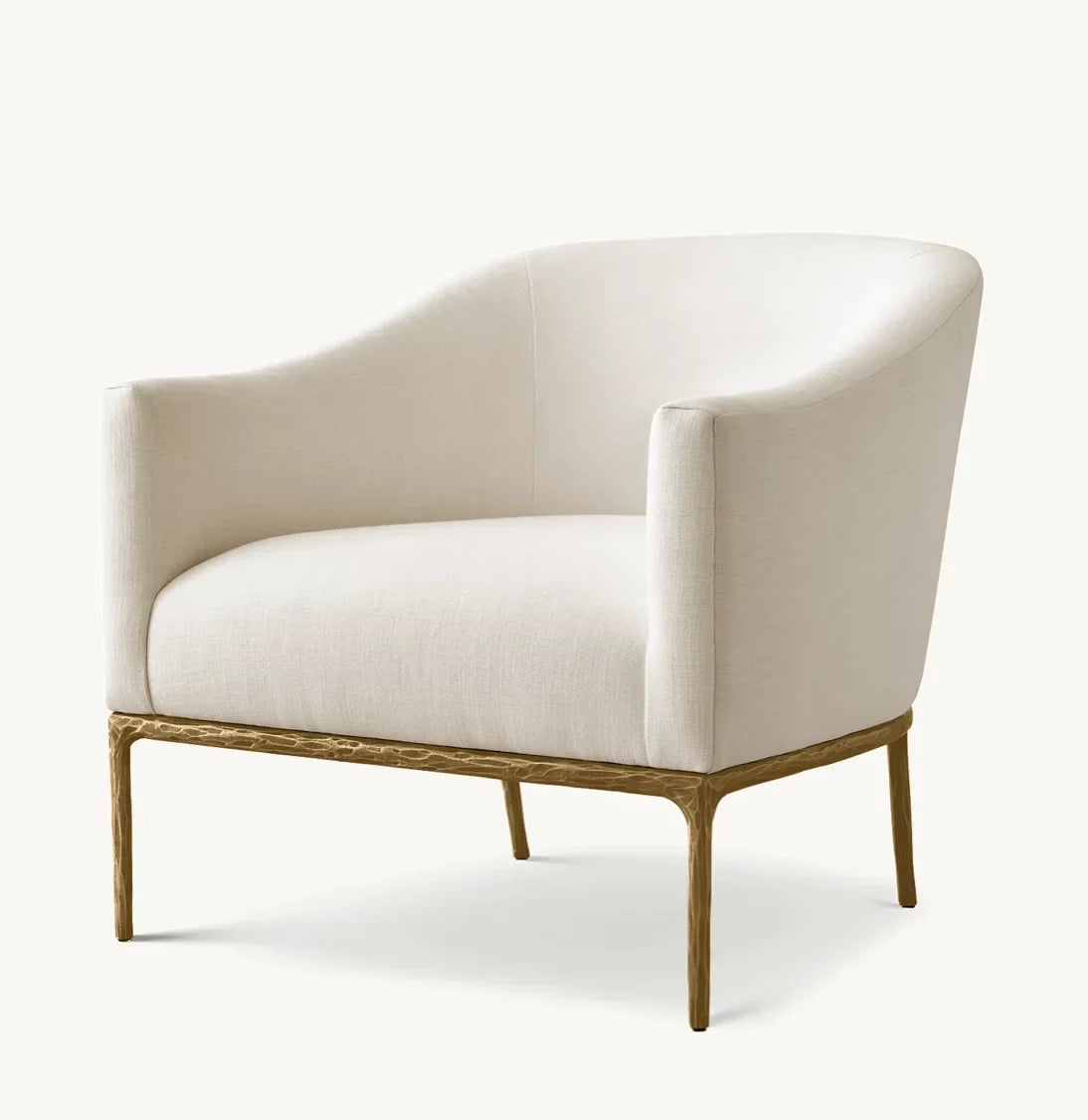 Barrelback Slope Armchair – Solid Oak Midcentury Modern Designer Statement Piece