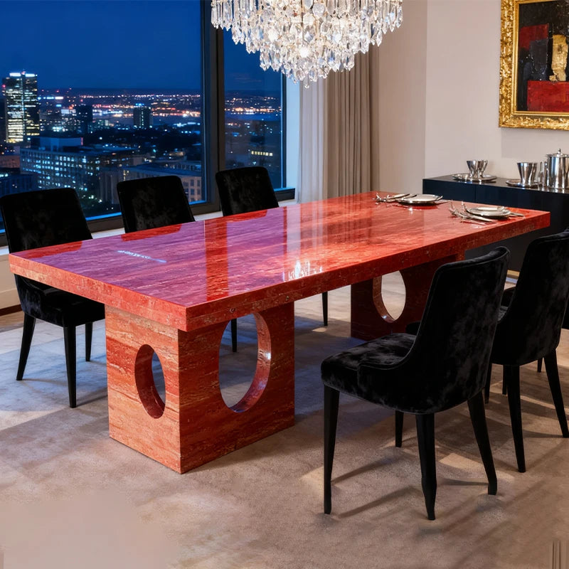 Luxury Marble Coffee Table Modern Italian Style for Villa