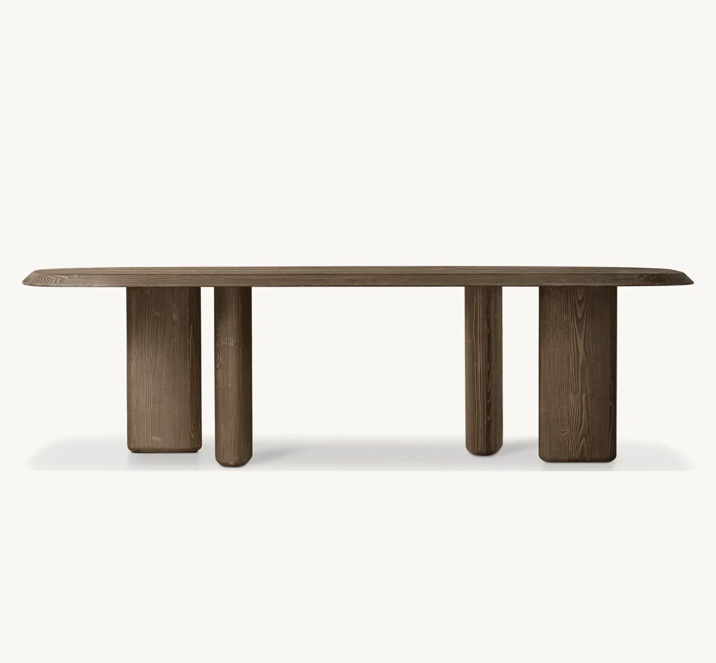 Contemporary Rectangular Dining Table – Douglas Fir Minimalist Statement Piece